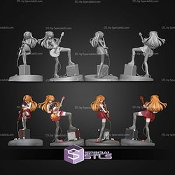 Asuka Langley Band Music STL Files
