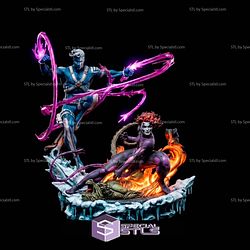 Backlash And Taboo Comics Diorama STL Files