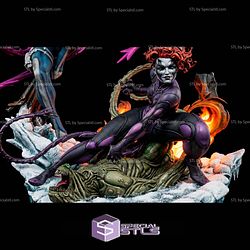 Backlash And Taboo Comics Diorama STL Files