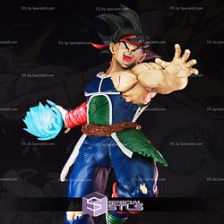 Bardock Flying Power Ball STL Files