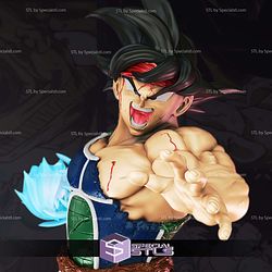 Bardock Flying Power Ball STL Files