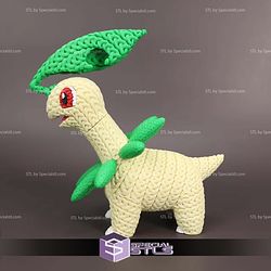 Basic Pokemon Collection Bayleef Crochet STL Files