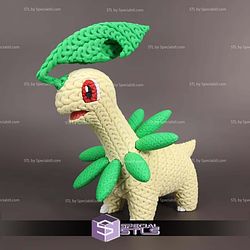 Basic Pokemon Collection Bayleef Crochet STL Files