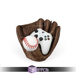 Basic STL Play Catch Controller Holder