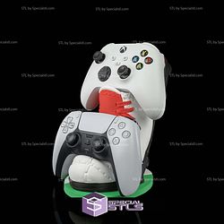 Basic STL Soccer Shoes Controller Holder