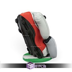 Basic STL Soccer Shoes Controller Holder