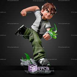 Ben 10 Cartoon In Action STL Files
