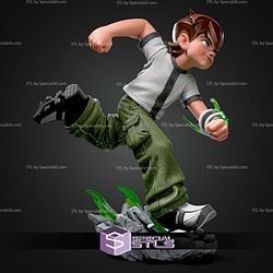 Ben 10 Cartoon In Action STL Files