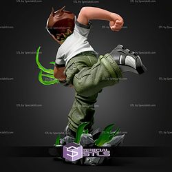 Ben 10 Cartoon In Action STL Files
