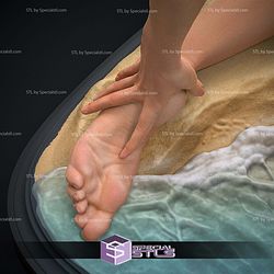 Bettie Page Beach Girl STL Files