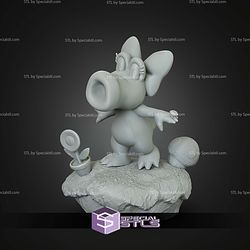 Birdo Super Mario 150mm STL Files