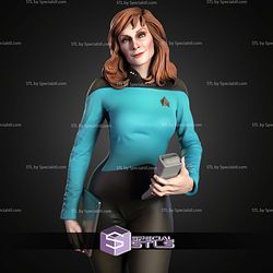 Beverly Crusher Star Trek Next Generation STL Files