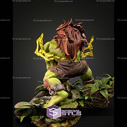 Blanka Angry Crawl Pose 204mm STL Files