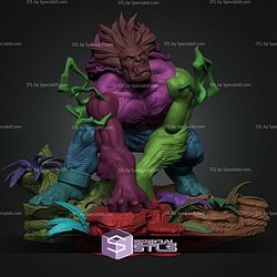 Blanka Angry Crawl Pose 204mm STL Files