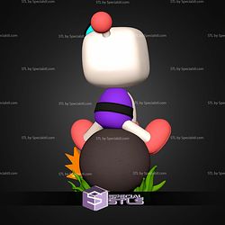Bomberman 150mm STL Files