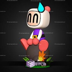 Bomberman 150mm STL Files