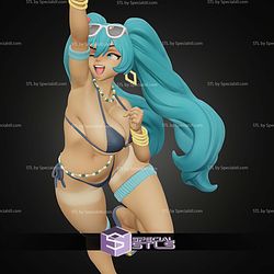 Brazilian Miku Cheer STL Files