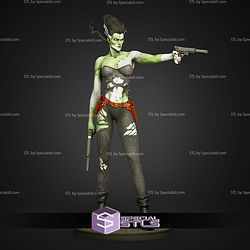 Bride Of Frankenstein Pointing Gun STL Files