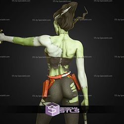 Bride Of Frankenstein Pointing Gun STL Files