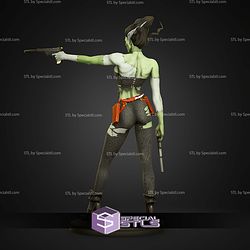 Bride Of Frankenstein Pointing Gun STL Files