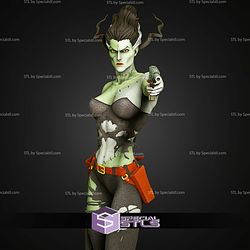 Bride Of Frankenstein Pointing Gun STL Files