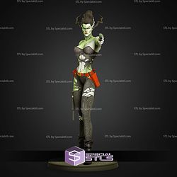 Bride Of Frankenstein Pointing Gun STL Files