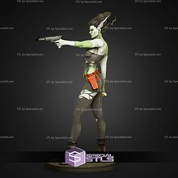 Bride Of Frankenstein Pointing Gun STL Files