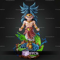 Broly Flying Chibi STL Files