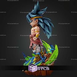 Broly Flying Chibi STL Files