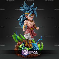 Broly Flying Chibi STL Files