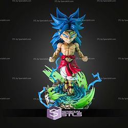 Broly Flying Chibi STL Files