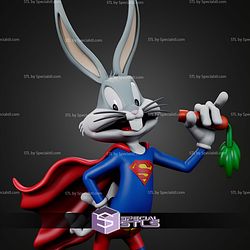 Bugs Bunny Superman STL Files