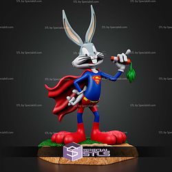 Bugs Bunny Superman STL Files