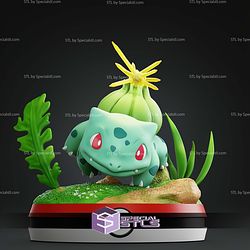 Bulbasaur 001 Diorama STL Files
