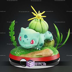 Bulbasaur 001 Diorama STL Files
