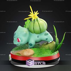 Bulbasaur 001 Diorama STL Files