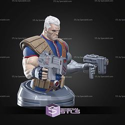 Cable Inspired Bust 234mm STL Files