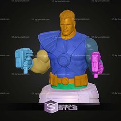 Cable Inspired Bust 234mm STL Files