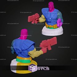 Cable Inspired Bust 234mm STL Files
