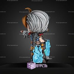 Cable With Gun Chibi STL Files