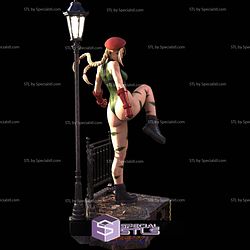 Cammy Street Fighter Street Light STL Files