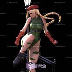 Cammy Street Fighter Street Light STL Files