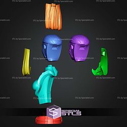 Campbell Mystique Bust STL Files