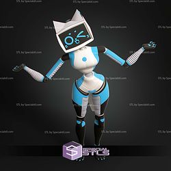 Cat Wife Whitefox Toys STL Files