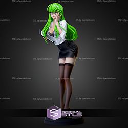 CC Office Lady 239mm STL Files