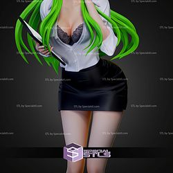 CC Office Lady 239mm STL Files