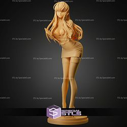 CC Office Lady 239mm STL Files
