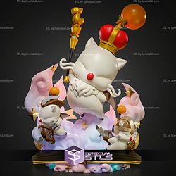 Chibi Moogle King Mog XII 86mm STL Files