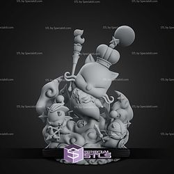 Chibi Moogle King Mog XII 86mm STL Files