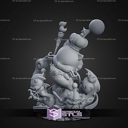 Chibi Moogle King Mog XII 86mm STL Files